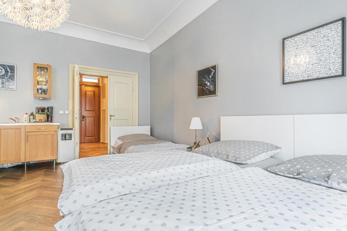 Bright Studio Close To Charles Bridge And Prague Castle Praga Exterior foto